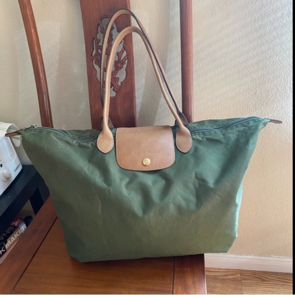 Hunting Green Foldable weekender tote